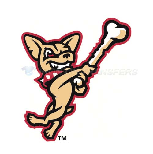 El Paso Chihuahuas Iron-on Stickers (Heat Transfers)NO.8154